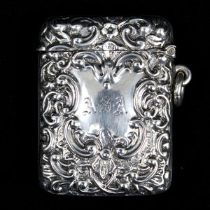 Silver vesta case
