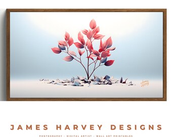 Frame TV Art |  Fine Art Style Flowers | Samsung TV  Art | Wall Art | Digital Download  | Flat Screen TV Art | Printable Art