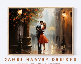 Romantic Couples | Signed Prints | Printable Wall Art | Digital Download | Downloadable Wall Art | Digital Wall Art | Wall Decor
