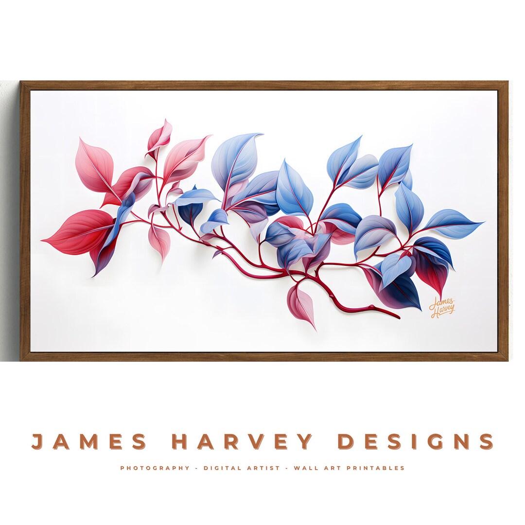 Frame TV Art Samsung TV Art Wall Art Digital Download Flat Screen TV