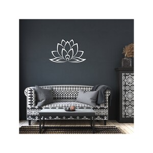 Lotus Metal Wall Art, Lotus Flower Wall Art, Metal Lotus Decoration, Metal Lotus Sign, Lotus Flower Metal Wall Decor, Metal Lotus Design