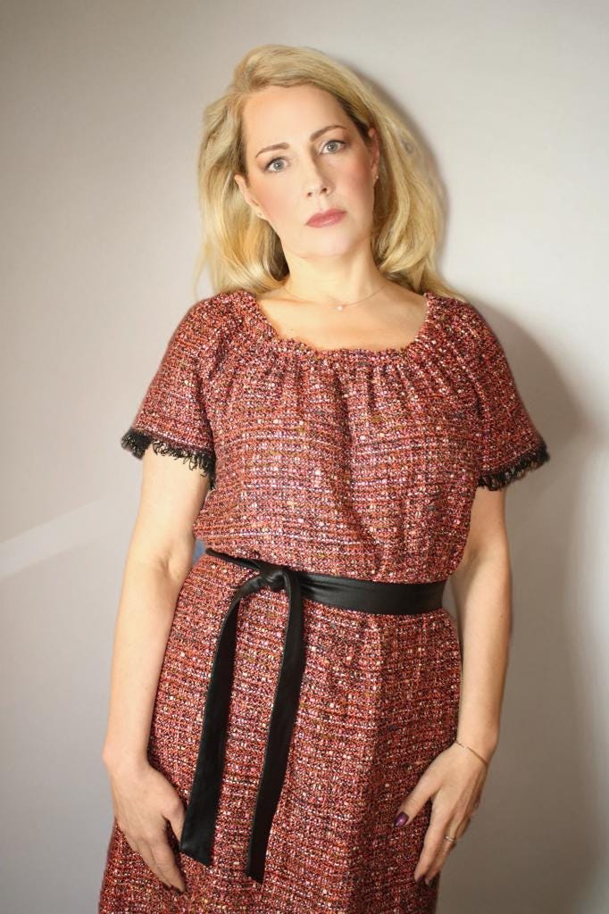 Burgundy Tweed Dress - Etsy Burgundy Tweed Dress - Etsy