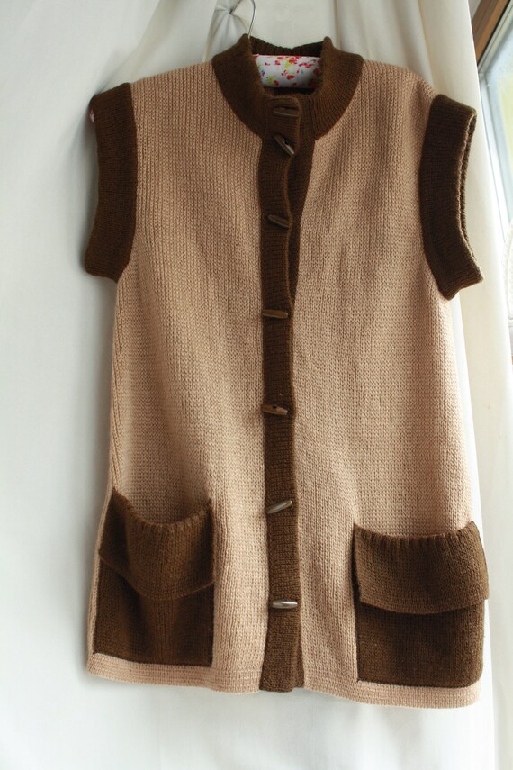 Yves Saint Laurent knitted vest, vintage clothes,… - image 2