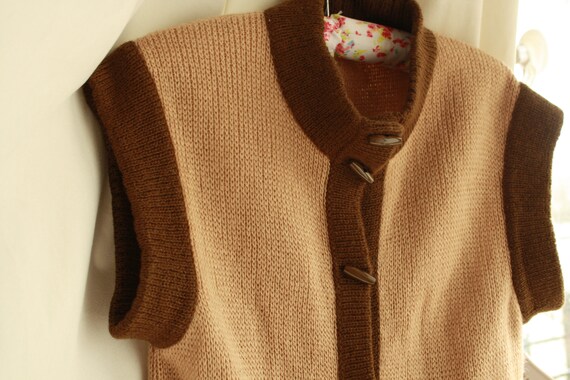 Yves Saint Laurent knitted vest, vintage clothes,… - image 3