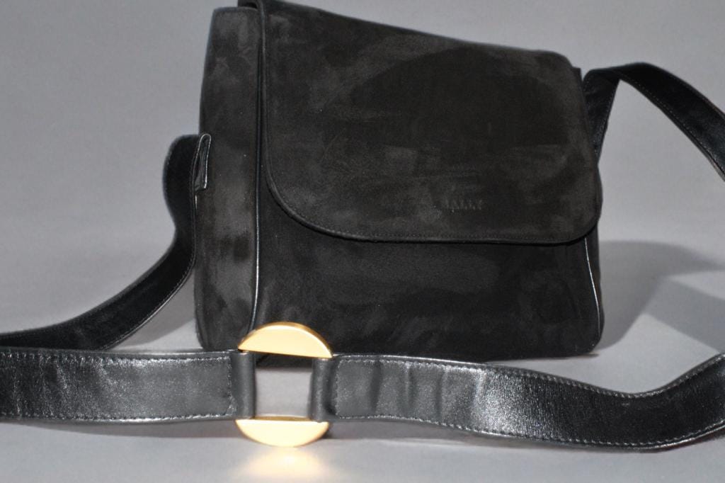 Bally バリー EMERY.O ショルダーバッグ 黒 レザー(65307
