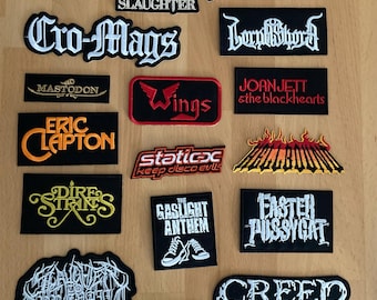 Patch Sticker Aufnäher Punk Metal Rock Band Death Black Trash 13