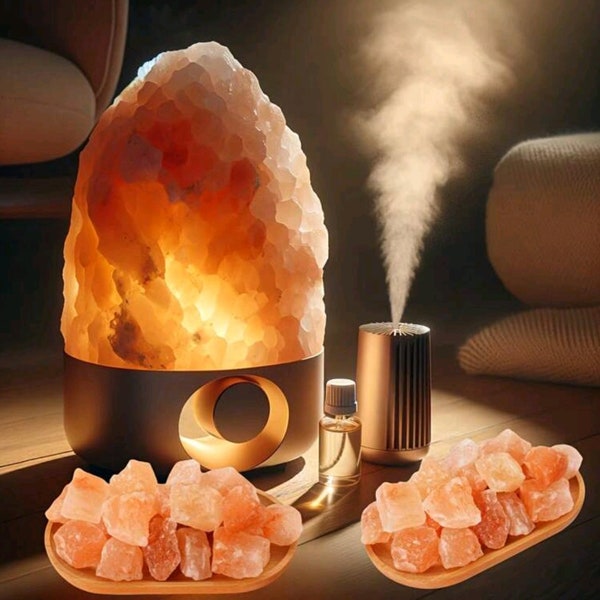 Himalayan Salt Aromatherapy Stones - Versatile For Diffusers And Massage - Relaxation & Decor