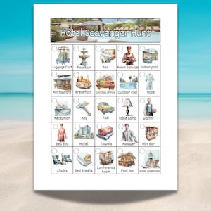 Hotel Scavenger Hunt, Kids Activity Indoor, Treasure Hunt, Family Activities, Motel, Travel, Family Vacation, Travel Printable, Birthday