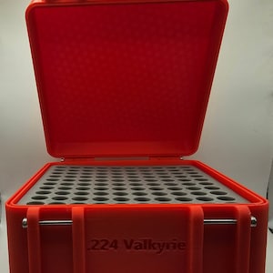 Ammo Storage Container for .224 Valkyrie ammo - 100 rounds