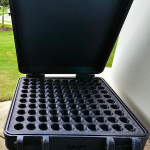 Ammo Storage Container for 9mm luger ammo - 100 rounds