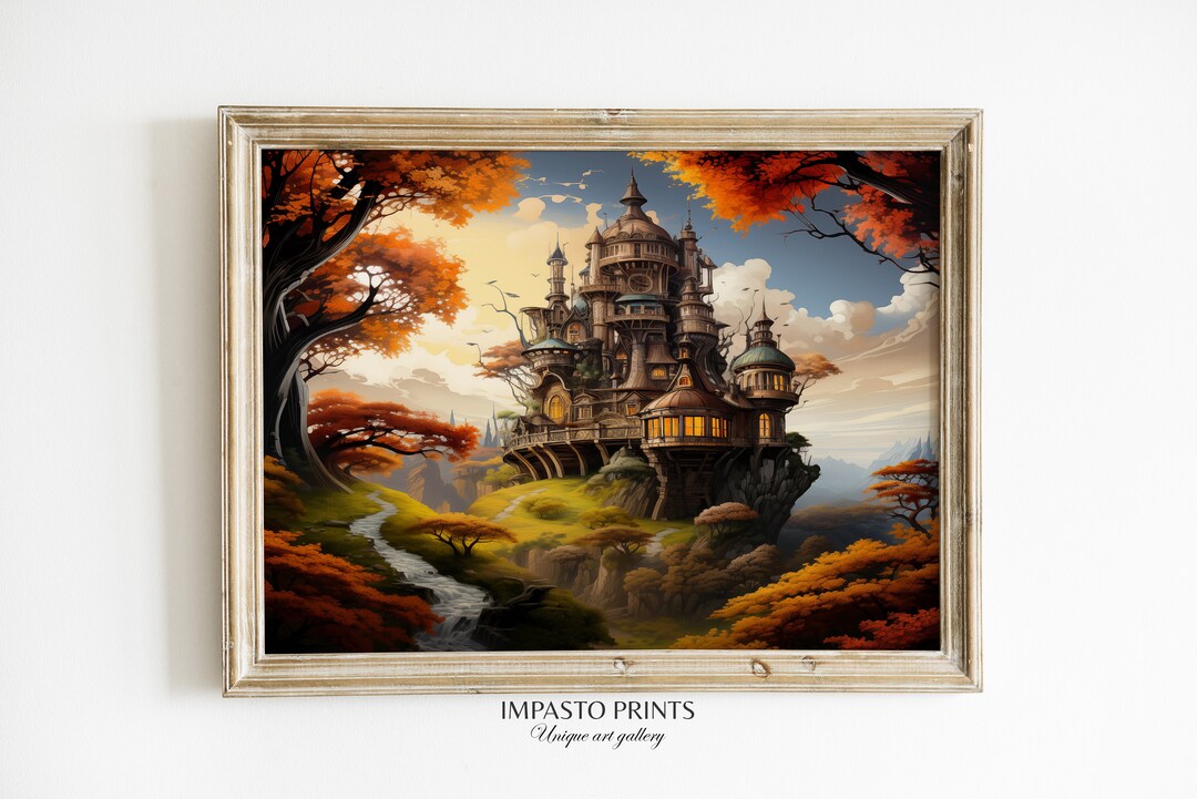 Wizard Posters Digital Print, Wizard School Print, Wizard Room Decor ...