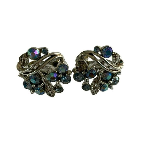 Boucles D'Oreilles à Vis Vintage Signées LISNER - Perle Nacrée Argenté