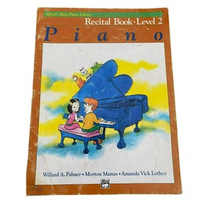 Alfreds Basic Piano Library Recital Book Level 2, Palmer Manus Letheco, Piano Course For Beginners