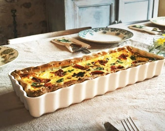 Slim Rectangular Tart Dish