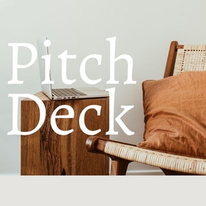 Slide Deck Template | Canva Template |  Pitch Deck Template | Business Plan Presentation