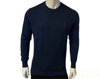 RALPH LAUREN Regular Fit Crew Neck Jumper For Men