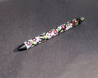 Cherry Blossom Rhinestone Pen