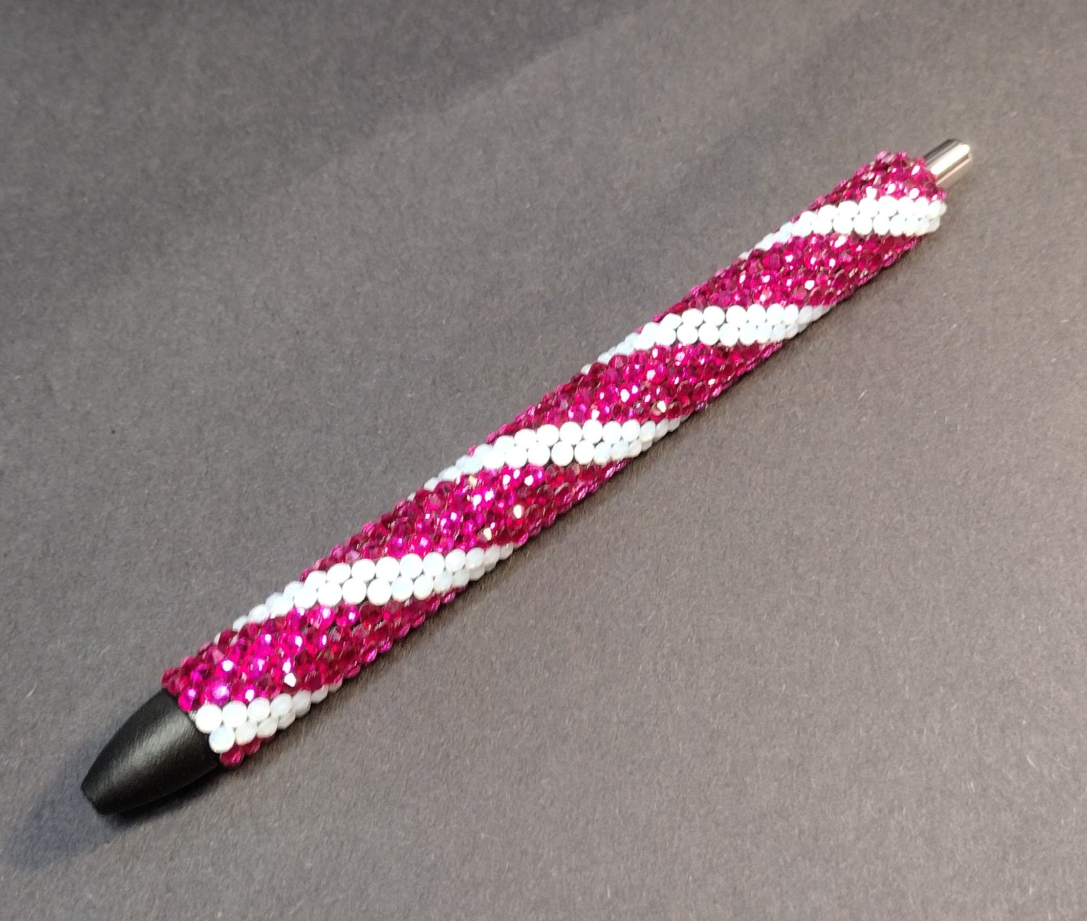 Mardi Gras Ombre Rhinestone Pen