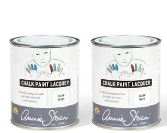 Pintura de tiza Annie Sloan, laca transparente brillante (barniz poliacrílico)