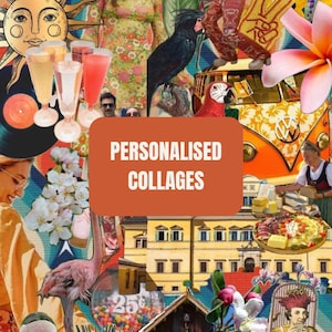 Collages de fotos personalizados: obras de arte personalizadas para tus recuerdos