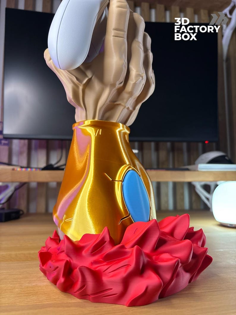 3D Printed DIY Universal Controller Stand - Anime Hand Bild 5