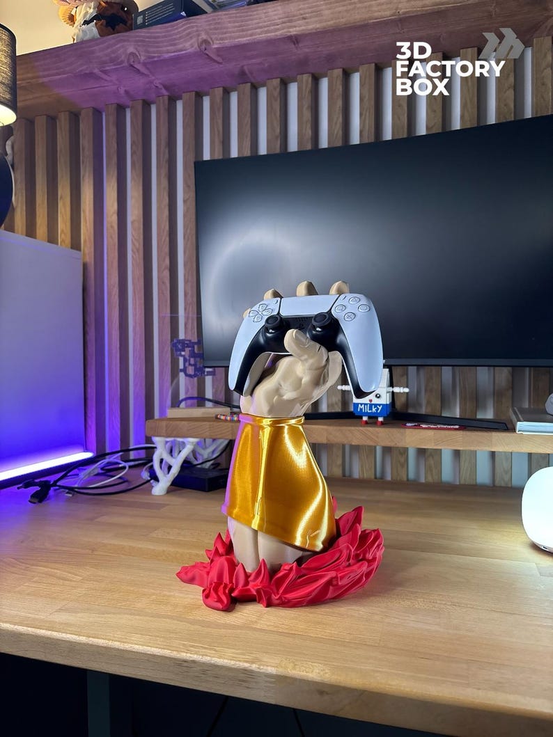 3D Printed DIY Universal Controller Stand - Anime Hand Bild 7