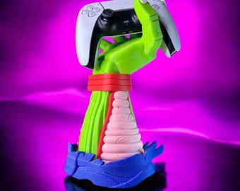 3D-geprinte DIY universele controllerstandaard - Anime Hand