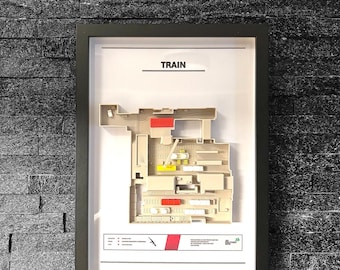 3D-geprinte DIY-gamingkaart "Train" geïnspireerd door Counter Strike
