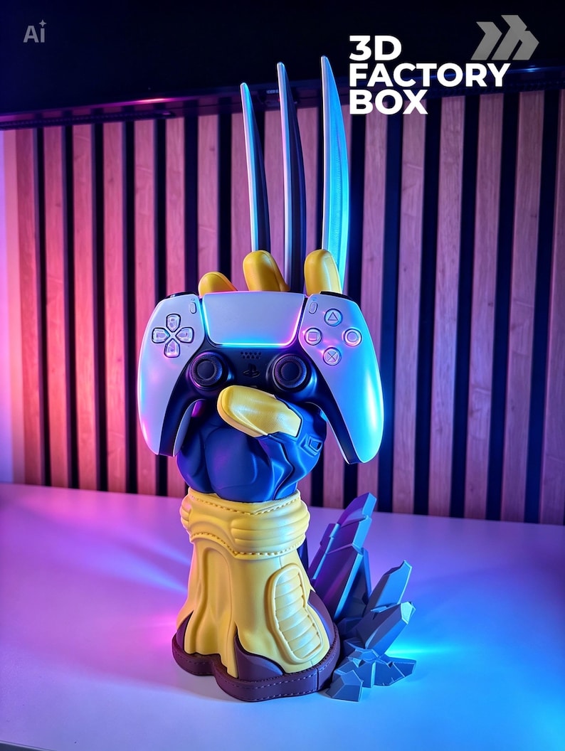 3D Printed DIY Universal Controller Stand - inspired by Game image 8