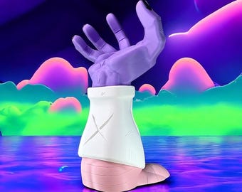 3D-geprinte DIY universele controllerstandaard - Anime Hand