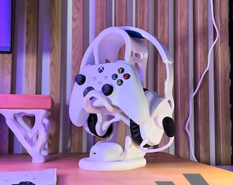 Gaming combi-standaard - Koptelefoon en controllers