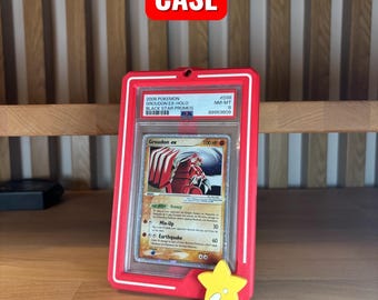 Harde beschermhoes met magneten - voor gegradeerde kaarten (3-in-1)