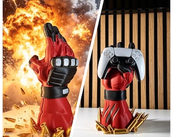3D Printed DIY Universal Controller Stand - inspired by Video Game