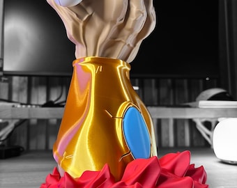 3D Printed DIY Universal Controller Stand - Anime Hand