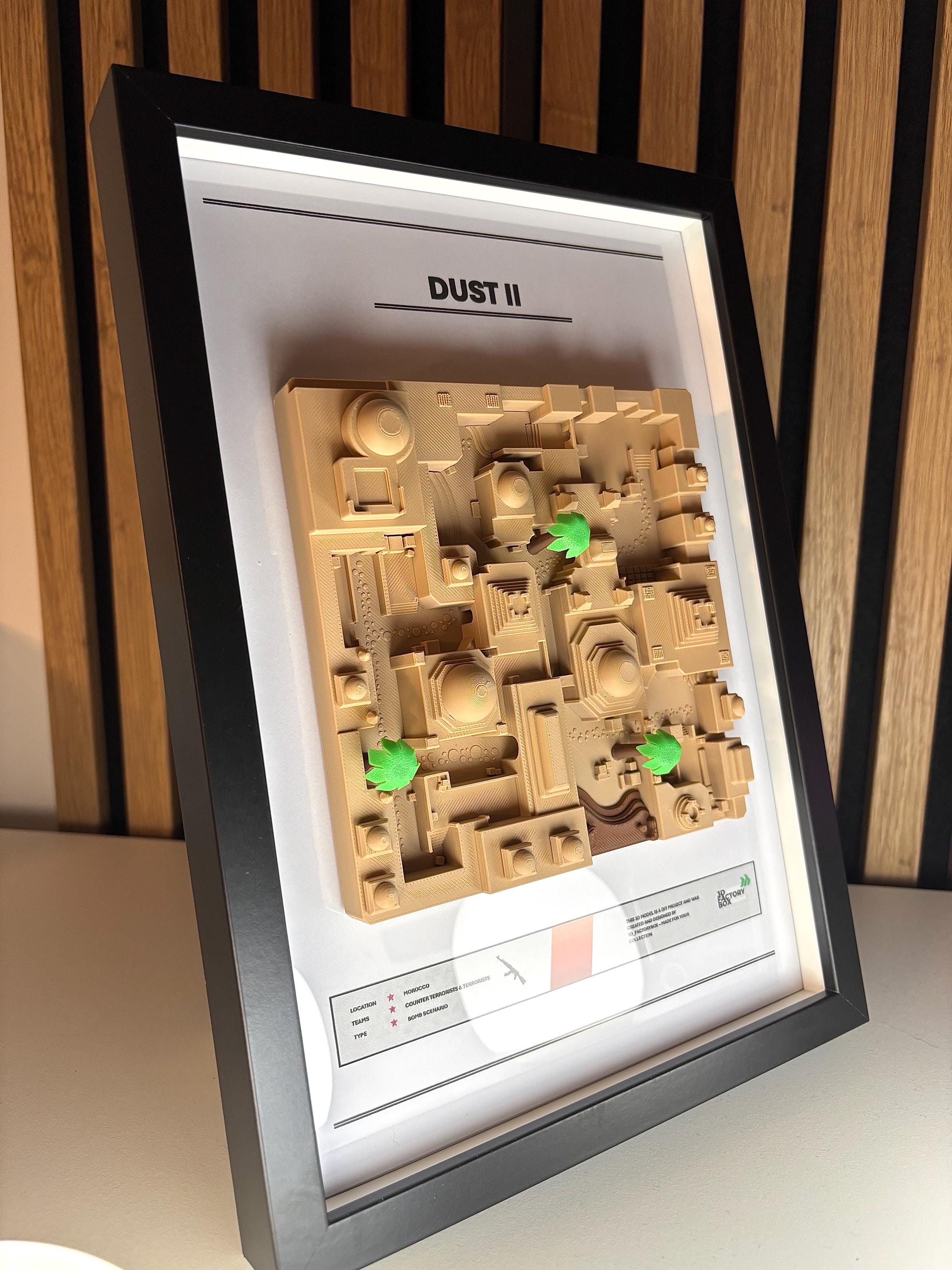 カウンターストライク」にインスパイアされた3DプリントDIYゲームマップ「Dust 2」 - Etsy 日本