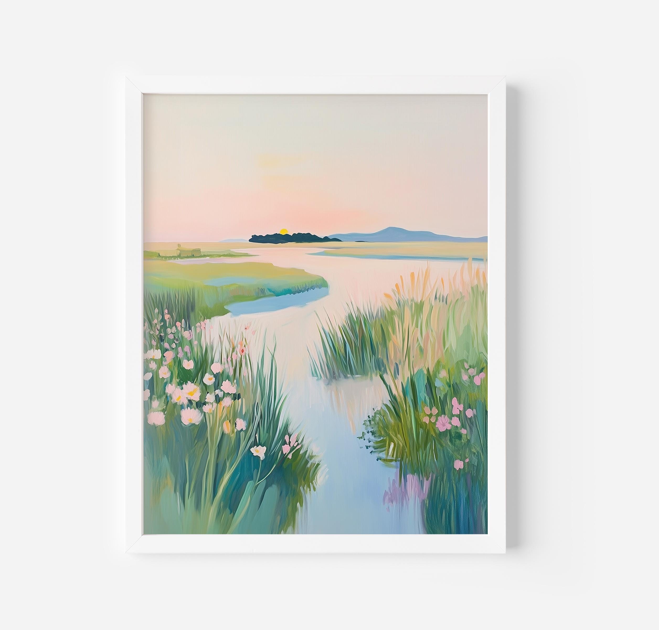 Pantng a Pnk Forest | Acrylc pantng technques art, Smple