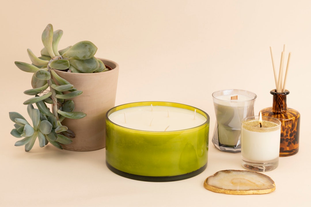 Large Candle Bowl Statement Candle Bowl Centre Piece Etsy UK