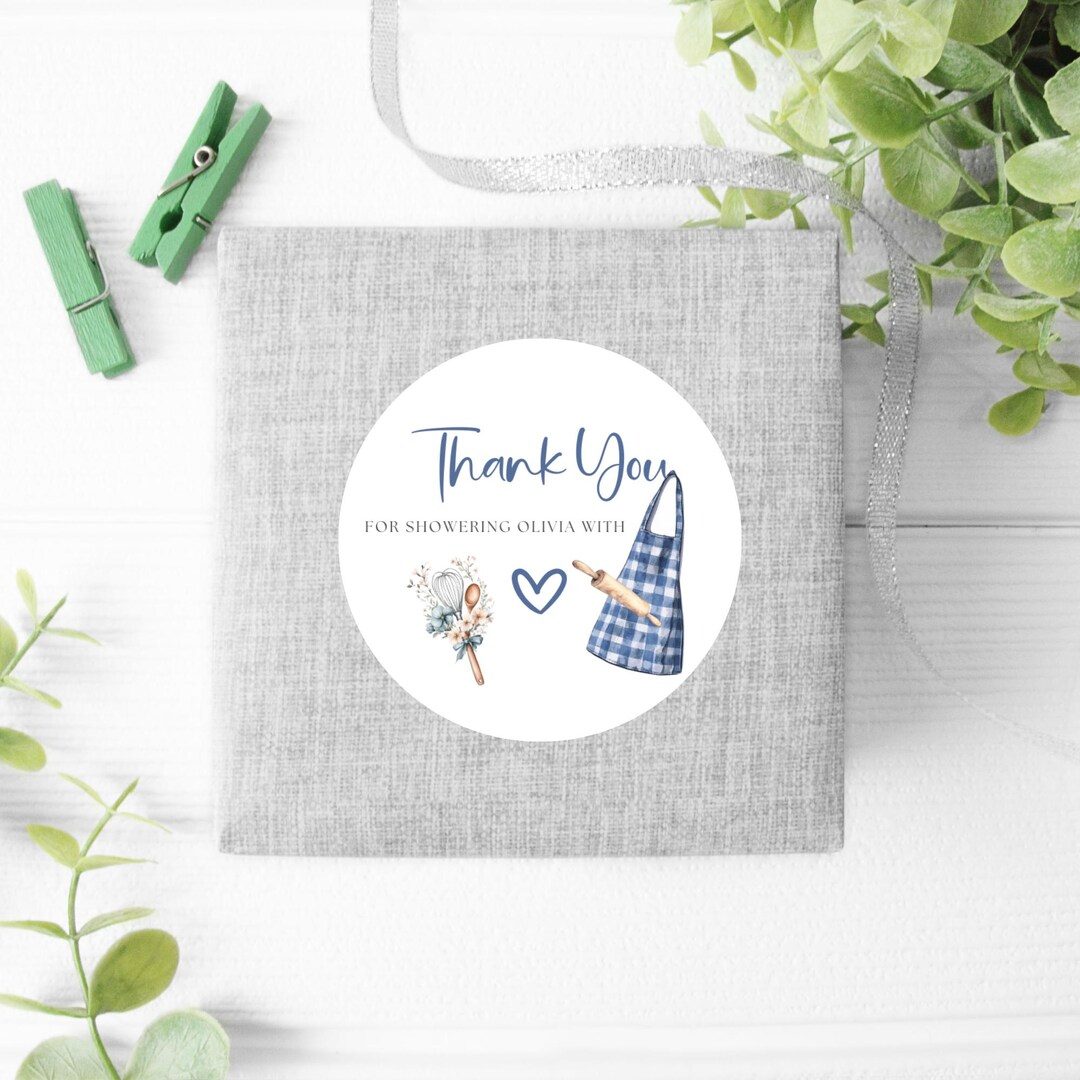Sticker For Baridal Packing Whisked Away Favor Sticker, Bridal Baking Theme Label, 2x2 Kitchen ...