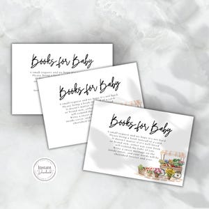Carte de naissance de livres cultivés localement pour baby shower Modèle de toile modifiable sur le thème du jardin pour baby shower