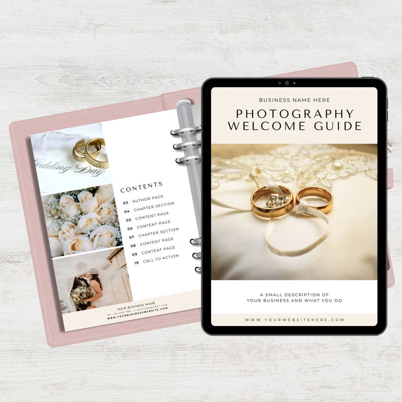 Photography Welcome Guide.pdf Wedding Photography Welcome Guide Canva Template, Pricing (digital ...