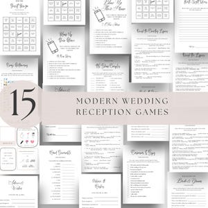Wedding Table Games for Reception with Answers, Ready To Print Games for the DIY Bride, Fun Games for Wedding Table, PDF DOWNLOAD, A4 Shadow
