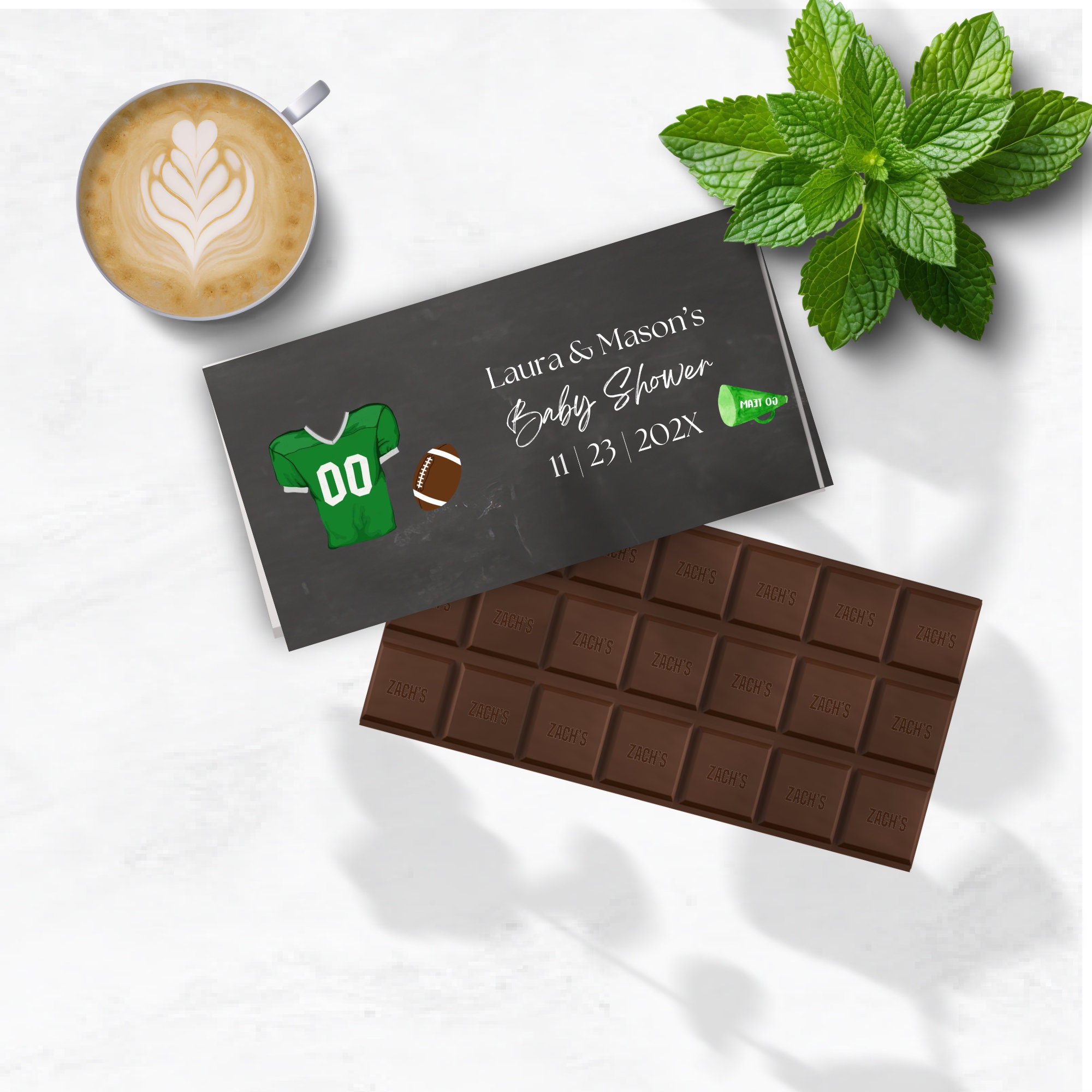 Editable Football Chocolate Bar Wrapper Printable Hershey Bar - Etsy