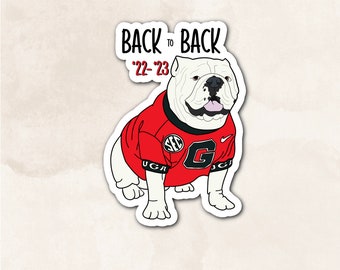 Georgia Bulldogs Sticker