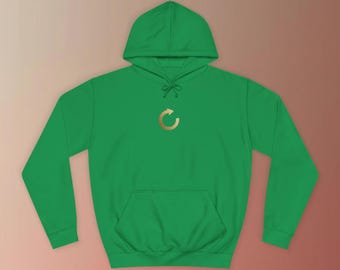 Sudadera con capucha Repeat / Edición Colores Divertidos / Estilo Urbano Minimalista