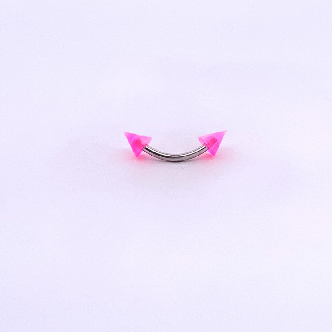 Eyebrow Piercing Bar Cartilage Piercing Unique Body Jewelry Etsy