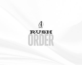 Priority Rush Order: Expedited Processing & Shipping