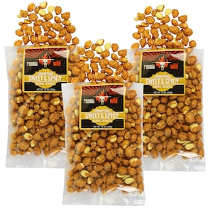 Sweet & Spicy Candy Coated Peanuts | Set of 3 bags, 10 ounces each