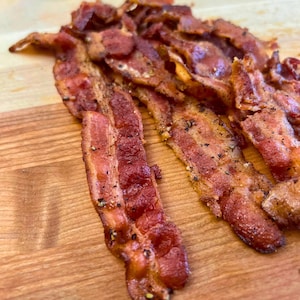 Applewood Smoke Bacon Jerky | 100% UNCURED Bacon Jerky