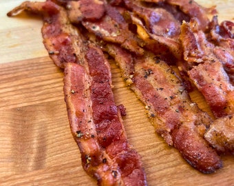 Applewood Smoke Bacon Jerky | 100% UNCURED Bacon Jerky