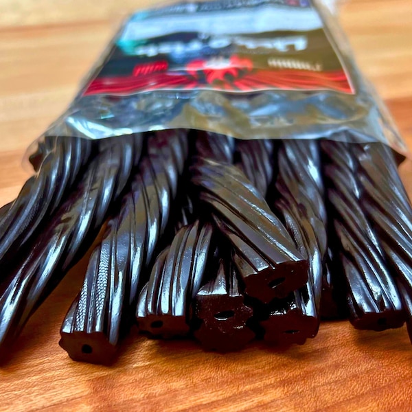 Black Licorice Candy Etsy